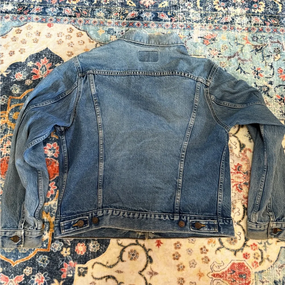 542 Vintage Levi’s 70506-0216 Type III Trucker Denim Jacket USA Made Size 42 - Picture 3 of 6